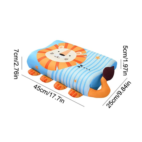 Kids Pillow Toddler Memory Foam Bed Pillows Breathable Slow Rebound Baby Cartoon Neck Nursing Pillow Travel Cushion Bebe Bedding