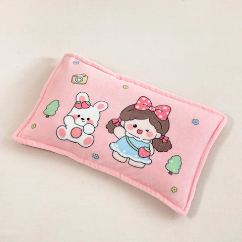 Kids Thick Warm Winter Pillowcase ,Velvet Flannel Skin-Friendly Pillowshams,Fluffy Fabric Pillow Covers Super Soft Home Textiles
