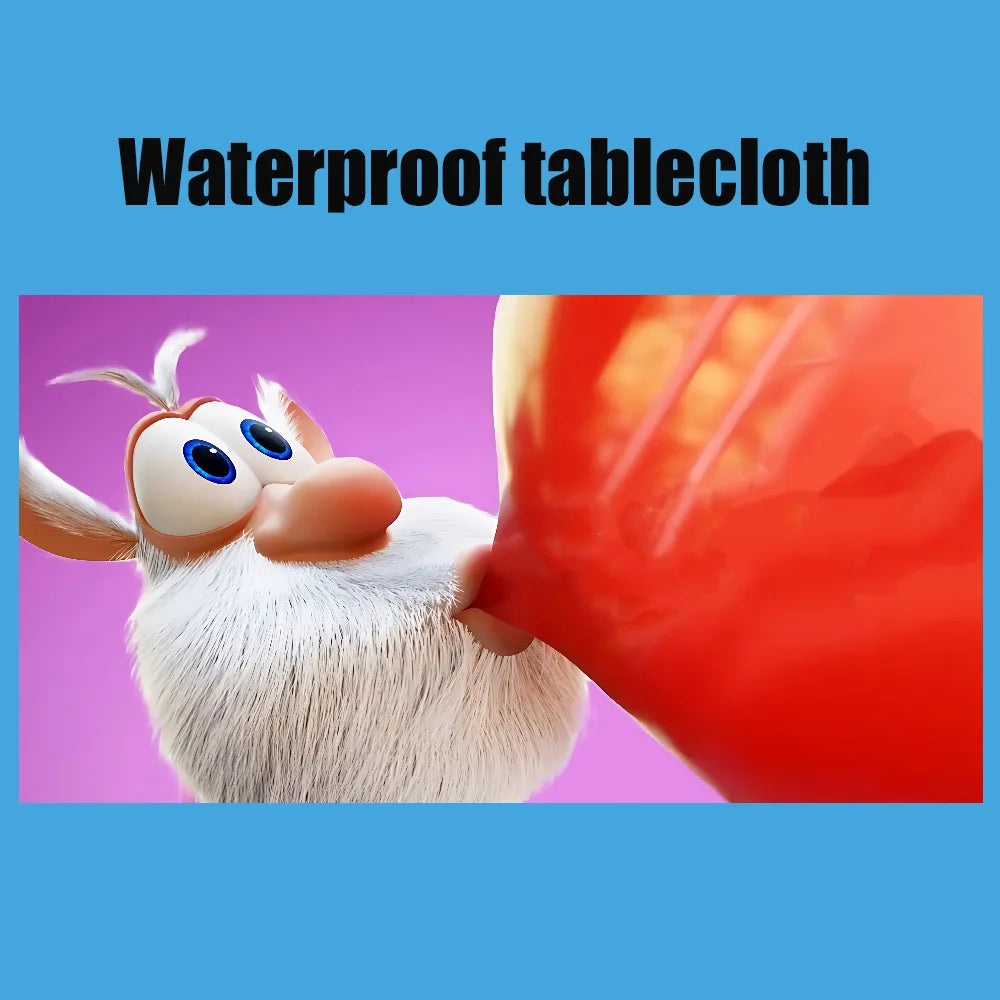 Cartoon B-Booba Funny Table Cloth Tablecloth Kitchen, Wedding, Holiday Table Decoration Tablecloth, Outdoor Picnic Tablecloth