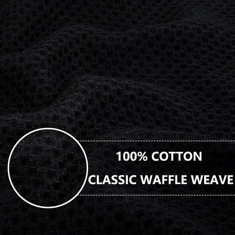 1/4PCS 100% Cotton Waffle Weave Kitchen Dish Cloths, Ultra Soft Absorbent Quick Drying Dish Towels