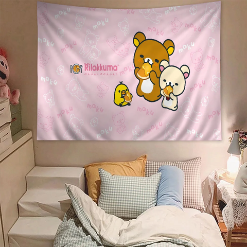 R-RilakkumaS Printed Large Wall Tapestry Hanging Tarot Hippie Wall Rugs Dorm Art Home Decor