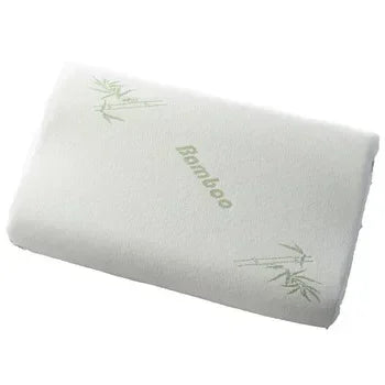 50*30cm Bamboo Fiber Pillow Slow Rebound Health Care Memory Foam Pillow Memory Foam Pillow Orthopedic Pillows Support NeckRelief