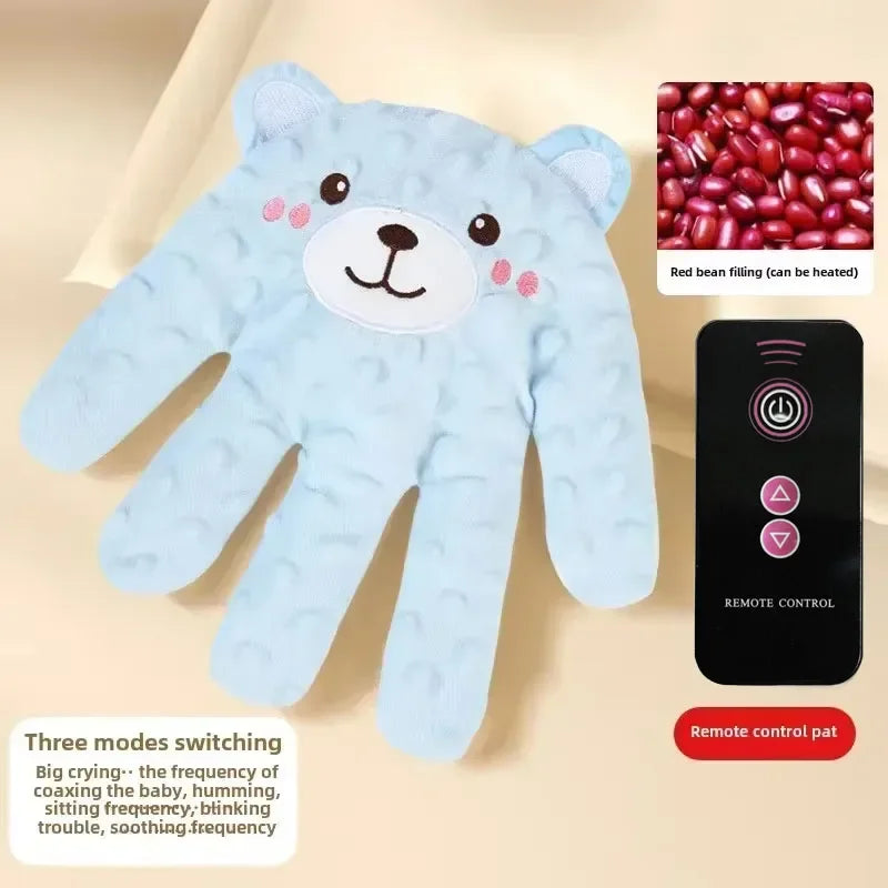 Baby Sleeping Patting Doll with Soothing Palm Remote Control Electric Baby Hand Pillow Soothing Palm Patting for Toddler Gift