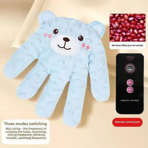 Baby Sleeping Patting Doll with Soothing Palm Remote Control Electric Baby Hand Pillow Soothing Palm Patting for Toddler Gift