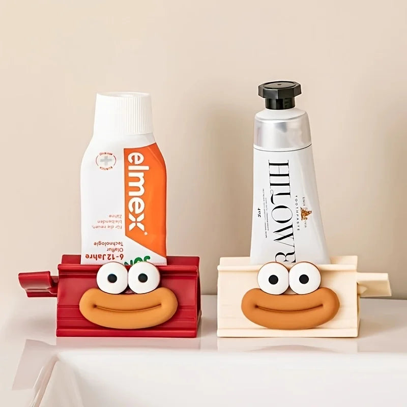 1PCS Toothpaste Squeezer - Manual Clip for Kids/Adults,Lazy Essential for Bathroom,Travel Toothpaste & Cream Tube Roller