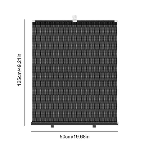 Suction Cup Sunshade Nail-free Window Shade Easy To Install Window Sun-shading Curtains for Bedroom Home Office Bathroom