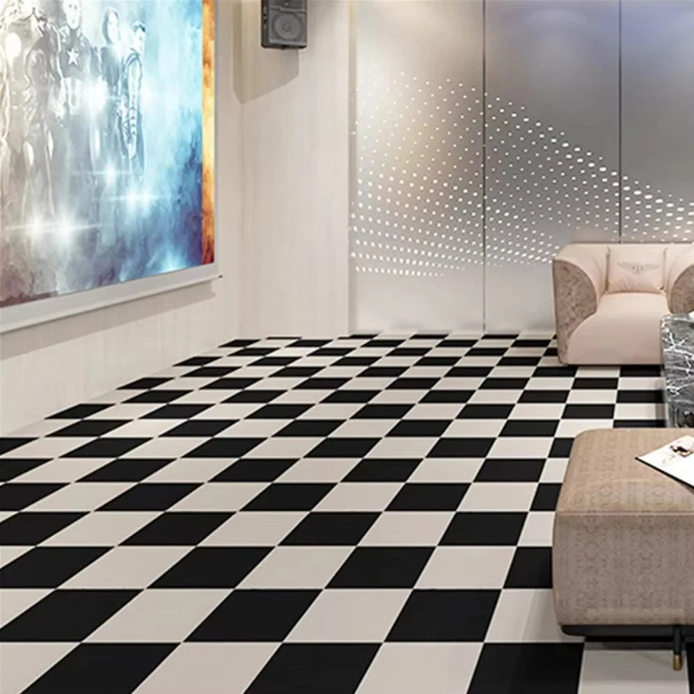 Self Adhesive Carpet Thicken Floor Tiles Sticker Square Rug Peel And Stick Mat DIY Flooring For Living Room Bedroom Home Decorat