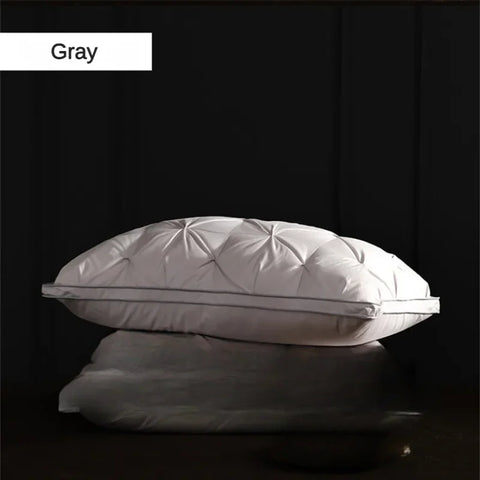 Pillow White Cotton Pillow Cover Rectangle Bedroom Sleep 5-Star Hotel Pillow Low-Mid-high Pillows for Sleeping 2025
