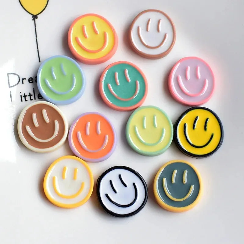 10pcs Cartoon Fridge Magnets Frosted Round Magnets Nordic Personalized Home Decor Whiteboard Photo Message Board Home Decor
