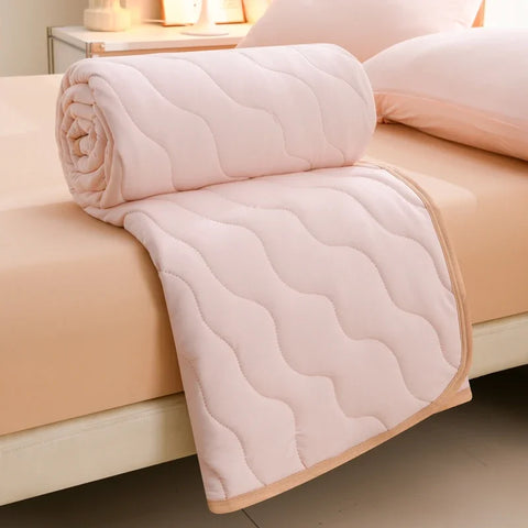 New Floral Print Spring Summer Quilt Soft Comfortable Quilted Quilts Single Double Blanket for Bed Comforter Knitted Thin Duvet