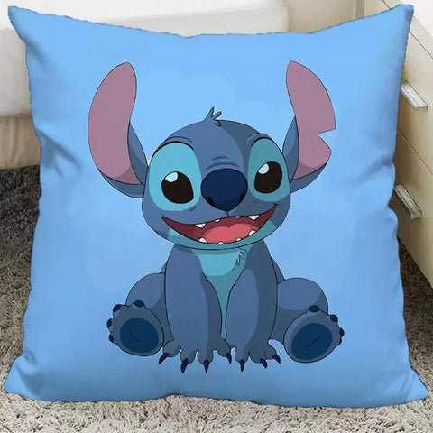 Cute interstellar baby Stitch pillow cover polyester material living room sofa cushion cover bedroom room home decoration