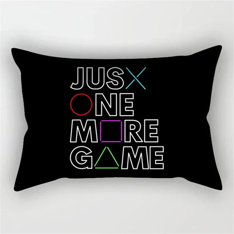 30x50cm 40x60cm 50x70cm esports gaming player handle Print Pillowcase Sofa Hold  Car Seat Cushion Cover Gaming Room decor Home