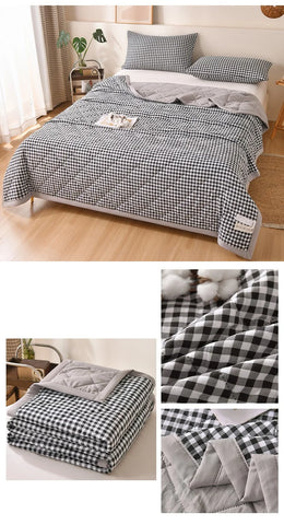 Cool Feeling Quilt Adults Kids Room Comforter 150x200/180x200/200x230cm Blanket Summer Duvet couette de lit (No Pillowcase)