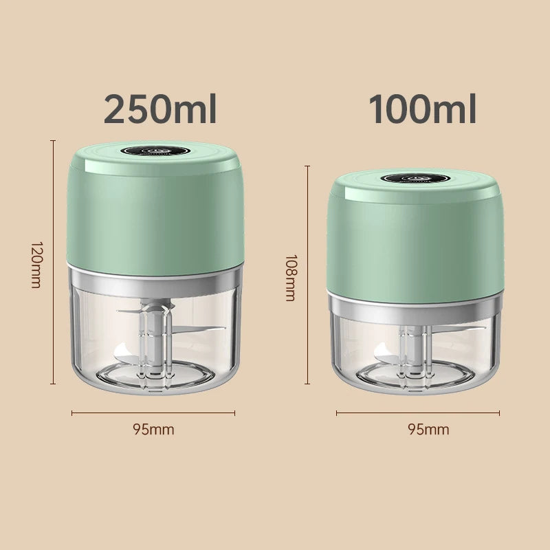 Garlic Masher Garlic Pounder Garlic Crusher Home Kitchen Automatic Garlic Mincer Cooking Machine
