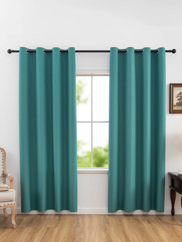 1pc Blackout Curtain with Coated Insulated Lining, Ideal for Living Room, Bedroom, Kitchen, Bathroom, Home Decor, Room Decor