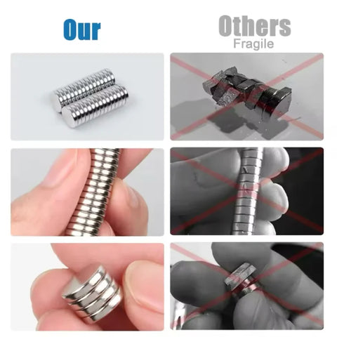 Super Powerful Magnets Strong Disc Magnets for Fridge, Building, Education,DIY, Craft, 4x3 5x2 5x3 6x3 8x2 10x2 10x3