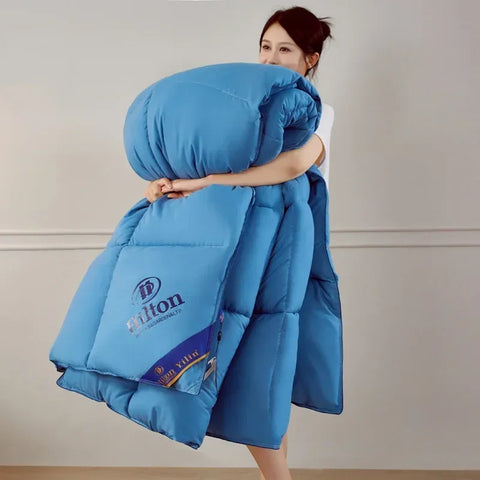 Anti-feather cloth 95 white goose down duvet silent winter quilt warm hotel gift quilt quilt core for home use