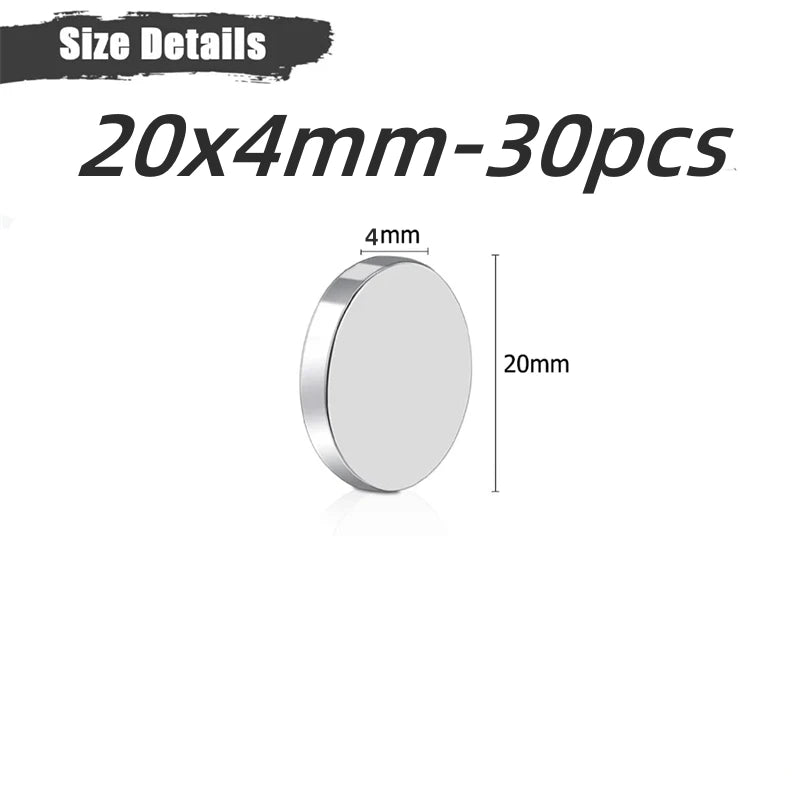 Round magnet Home Decoration Accessories For Fridge, DIY, Projects, Office 6x2 10x2 10x4 15x2 15x4 20x2 20x4