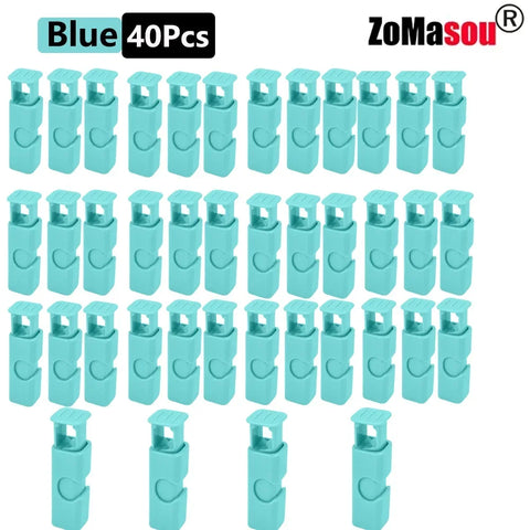 60-1Pcs Food Sealing Clips Bread Storage Bag Clips For Snack Wrap Bags Spring Clamp Reusable Kitchen Organization Sealing Clamp
