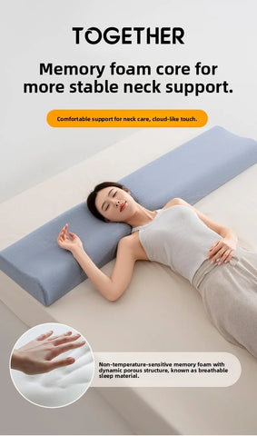 Hotel Quali Memory Foam Pillow Extra Long Ne Supportive Double Size Comforter for Couples Deep Sp Home Use Pillow