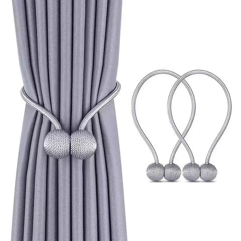 1/2PCS Pearl Magnetic Curtain Clip Clips Hanging Ball Buckle Tie Back Curtain Bedroom Office Decor Accessories  Craft Home Decor