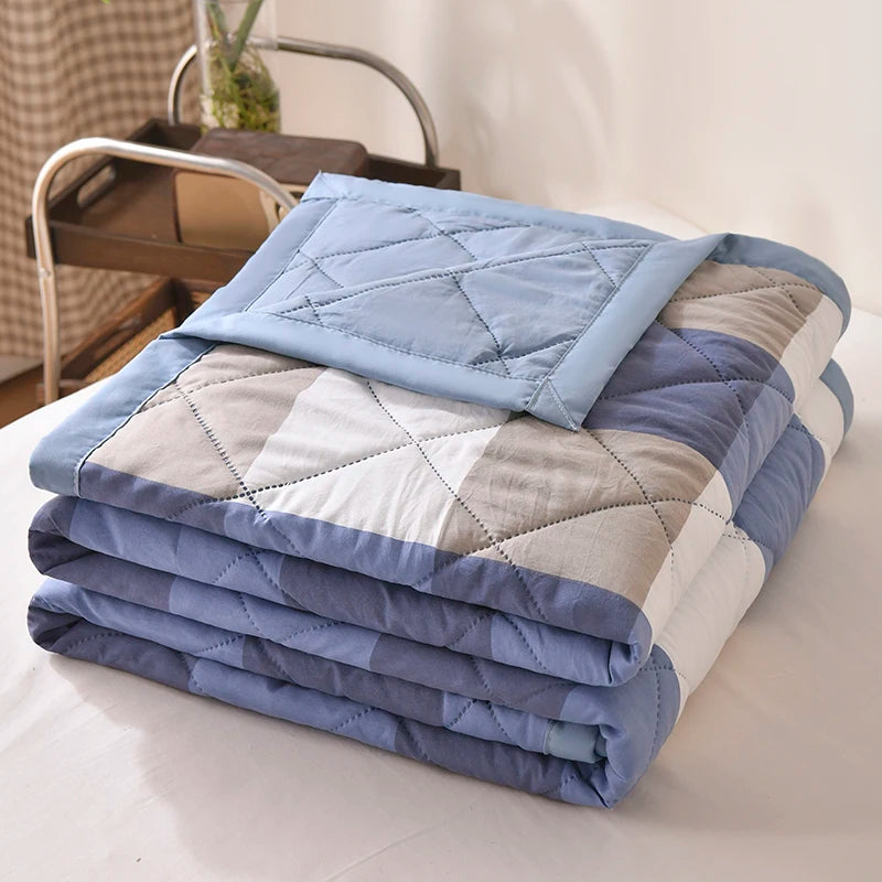 Cool Feeling Quilt Adults Kids Room Comforter 150x200/180x200/200x230cm Blanket Summer Duvet couette de lit (No Pillowcase)