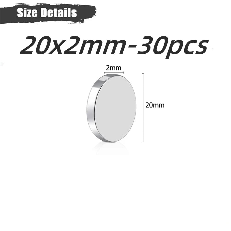 Round magnet Home Decoration Accessories For Fridge, DIY, Projects, Office 6x2 10x2 10x4 15x2 15x4 20x2 20x4