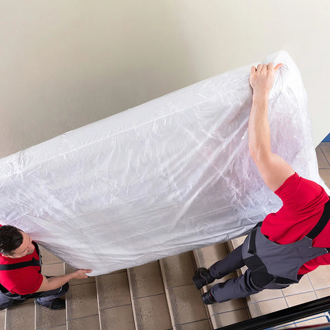 Mattress Cover Heavy Duty Transparent Bed Bag For Moving Storage Thickened Dirt-Proof Protector Clear Plastic Packing