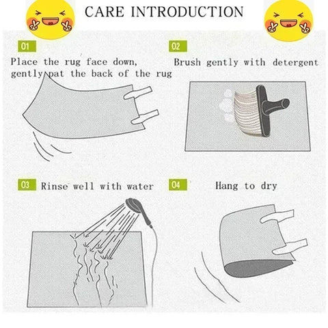 Cartoon Zoo ABC Kid Rug for Playroom Classroom Play Rug Kid Play Mat Alphabet Rug Primary School Preschool Mat Room Learning Use