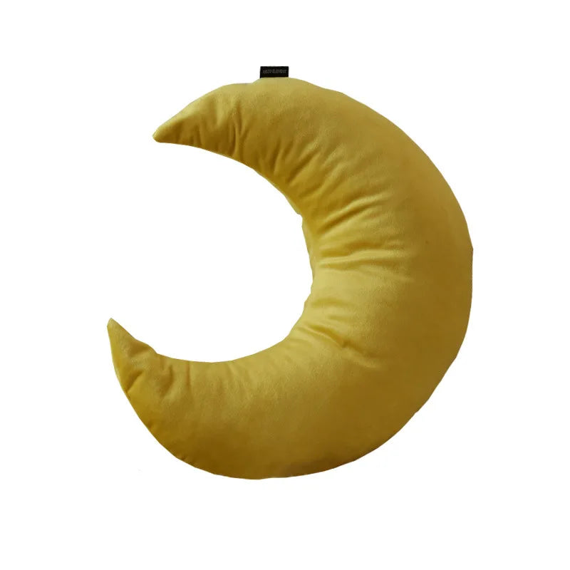 Modern Minimalist Moon Pillows Homestay Sofas Creative Pillows Cushions Shaped Office Pillows