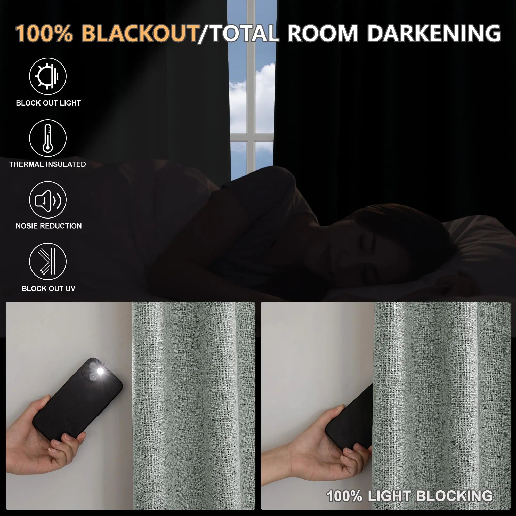 350m Height Custom Made 310CM Length 100% Blackout Living Room Curtains For Faux Linen High Ceiling Bedroom Window Curtain