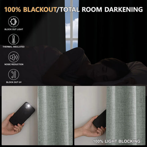 350m Height Custom Made 310CM Length 100% Blackout Living Room Curtains For Faux Linen High Ceiling Bedroom Window Curtain