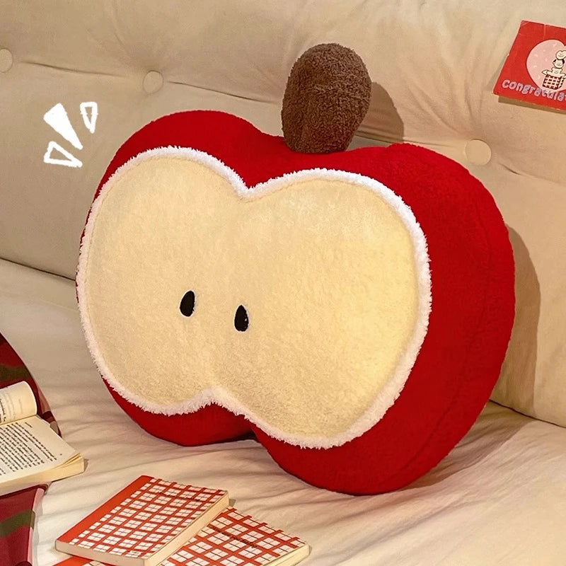 Apple Element Pillow Sofa Living Room Pillow Plush Doll Cute Bedhead Cushion