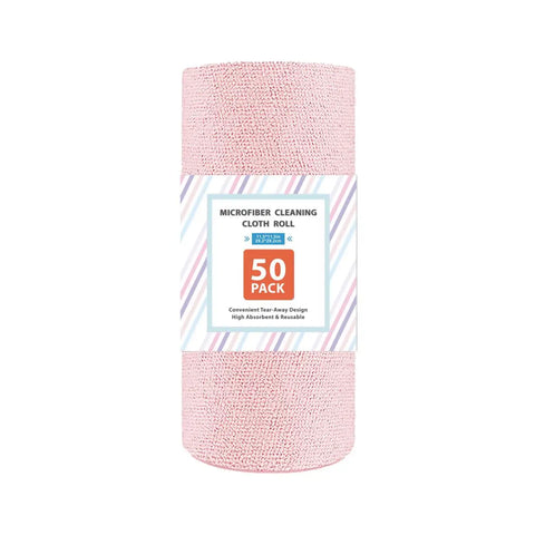 Microfiber Dishcloths, 50pcs/set Reusable Tear Away Microfiber Towels for Kitchen House Garage