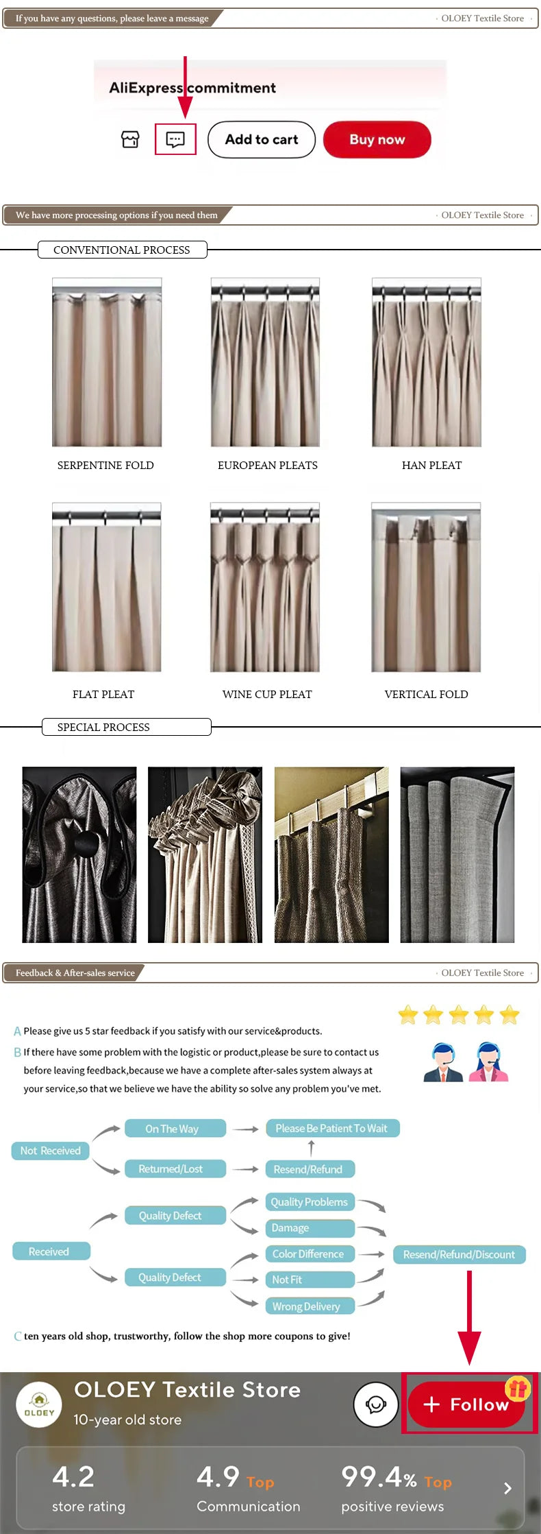 Grey Blackout Curtains Thermal Insulation Cotton Linen Drapes for Bedroom Living Room Sunshade Luxury Custom Window Treatments