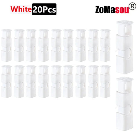 60-1Pcs Food Sealing Clips Bread Storage Bag Clips For Snack Wrap Bags Spring Clamp Reusable Kitchen Organization Sealing Clamp