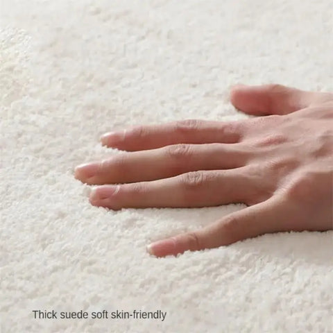VIKAMA Imitation Cashmere Game Controller Carpet For Living Room And Bedroom, Slip-Resistant And Soft, Suitable For Home Decor
