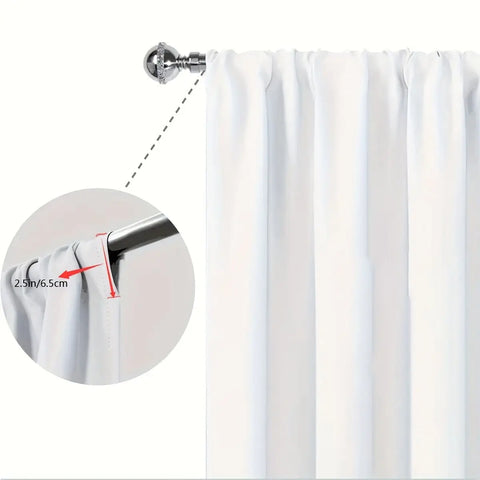 2 pieces of Cartoon spaceship Rocketprinting curtain polyester material suitable for bedroom living room study room anti-privacy