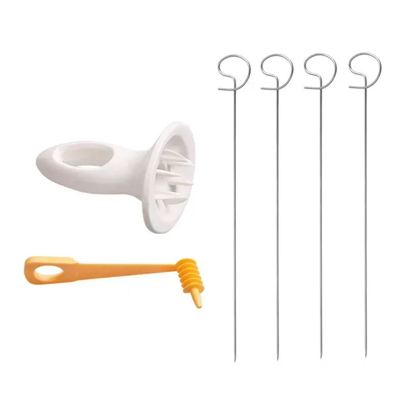 Creative Kitchen Whirlwind Potato Spiral Cutter Potato Tower Making Machine Vegetable Slicer Vegetable Tools Accessories Gadgets