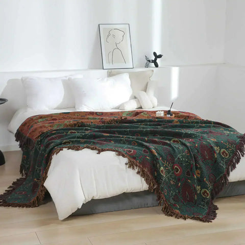 Summer Cotton Blanket And Throws Home Decoration Nap Blanket Bedspread On The Bed Cooling Quilt Large Bed Cover Boho Sofa Towel