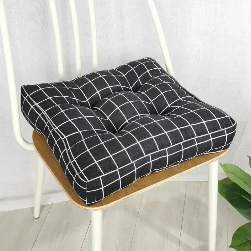 Floor Pillow Soft High Resilience Seat Cushion for Garden Sofa Chair Decor Office Dorm Study Room Chair Pad 부드러운 방석을 두껍게 하다