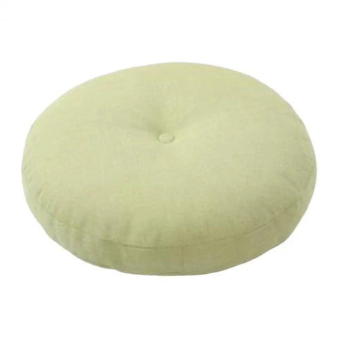 40cm Linen Seat Cushion Soft Cotton Filling Thicken Sofa Balcony Back Pillow Circular Home Office Chair Seat Buttocks Cushion