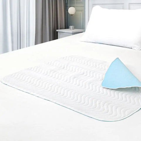 Washable Underpad for Bed Heavy Absorbency Reusable Incontinence Pads for Kids Adult Elderly And Pets Waterproof Protective Pad