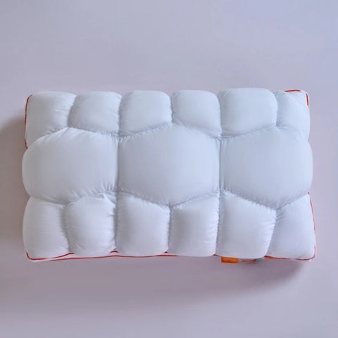 2025 spring and summer super soft and skin-friendly feather velvet pillow household comfortable neck pillow breathable and soft