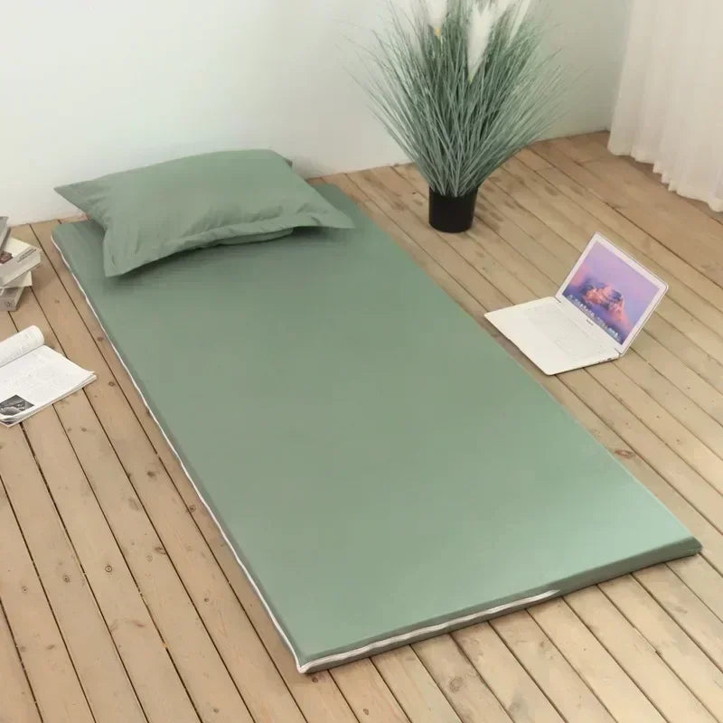 360° Fully Enclosed Mattress Protector Cover withZipper Polyester Student Dormitory Single MattressCover Floor Cushion Protector