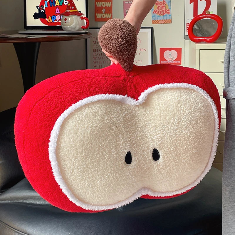Apple Element Pillow Sofa Living Room Pillow Plush Doll Cute Bedhead Cushion