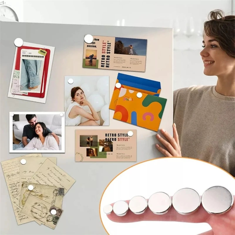 Round magnet Home Decoration Accessories For Fridge, DIY, Projects, Office 6x2 10x2 10x4 15x2 15x4 20x2 20x4