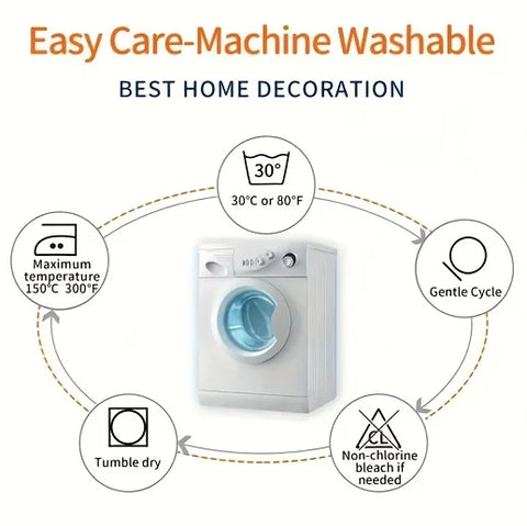 "Adorable Dog Family Pillow Cover Soft Plush Gift for Kids Adults No Insert Included Cozy Decorative Cushion Case"