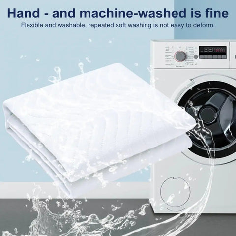 Washable Underpad for Bed Heavy Absorbency Reusable Incontinence Pads for Kids Adult Elderly And Pets Waterproof Protective Pad