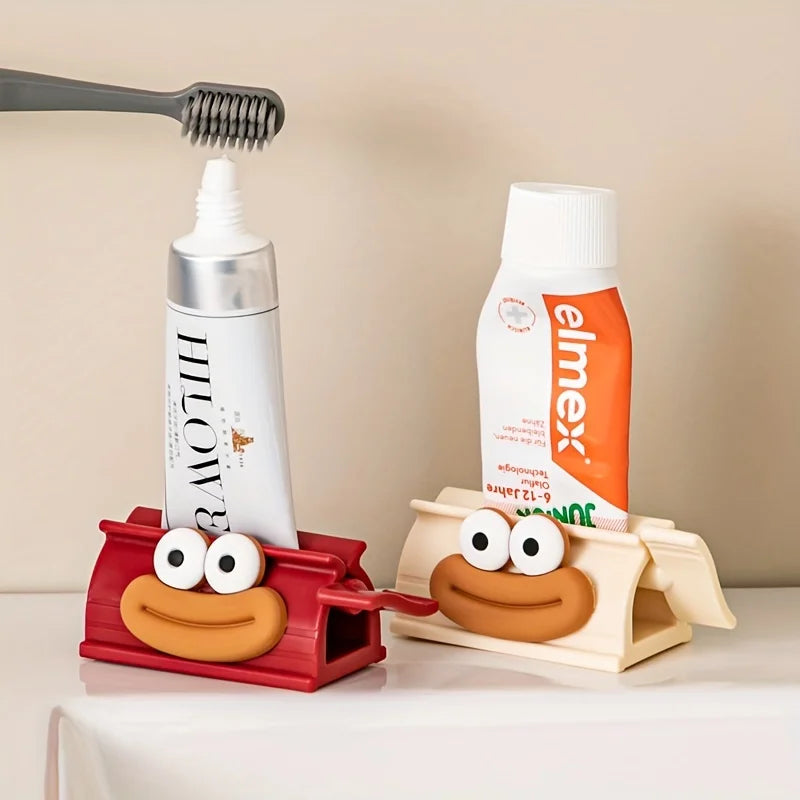1PCS Toothpaste Squeezer - Manual Clip for Kids/Adults,Lazy Essential for Bathroom,Travel Toothpaste & Cream Tube Roller